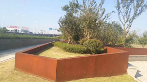 岳麓耐候钢挡土墙